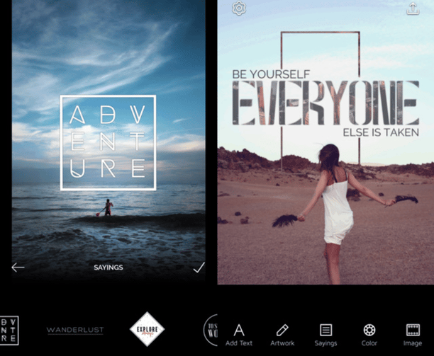 font candy mobile graphic design